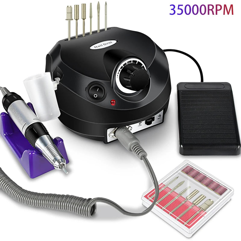 35000 RPM Electric Nail Drill Machine