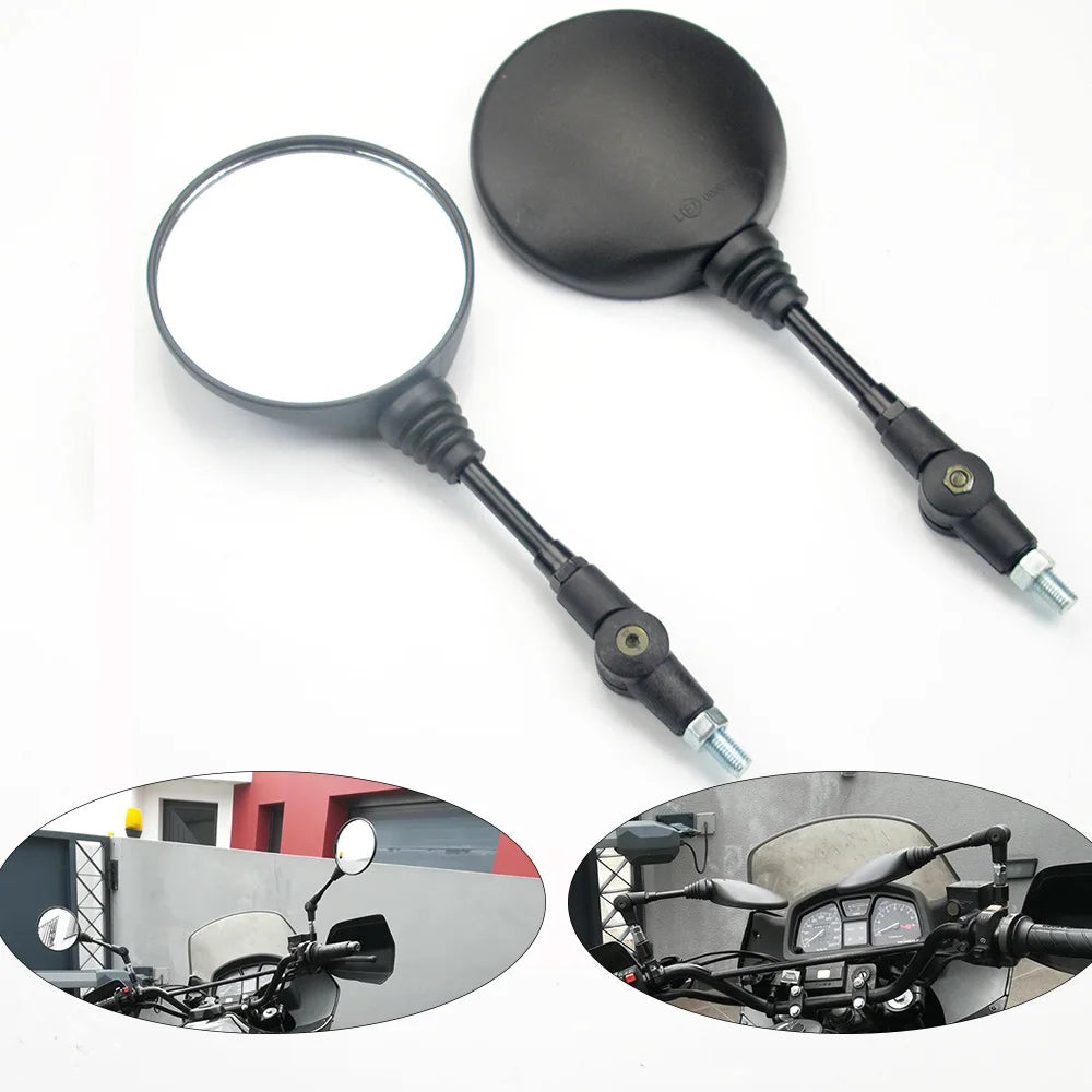 2pcs Foldable Round 10MM Scooter Rear Mirror for KTM