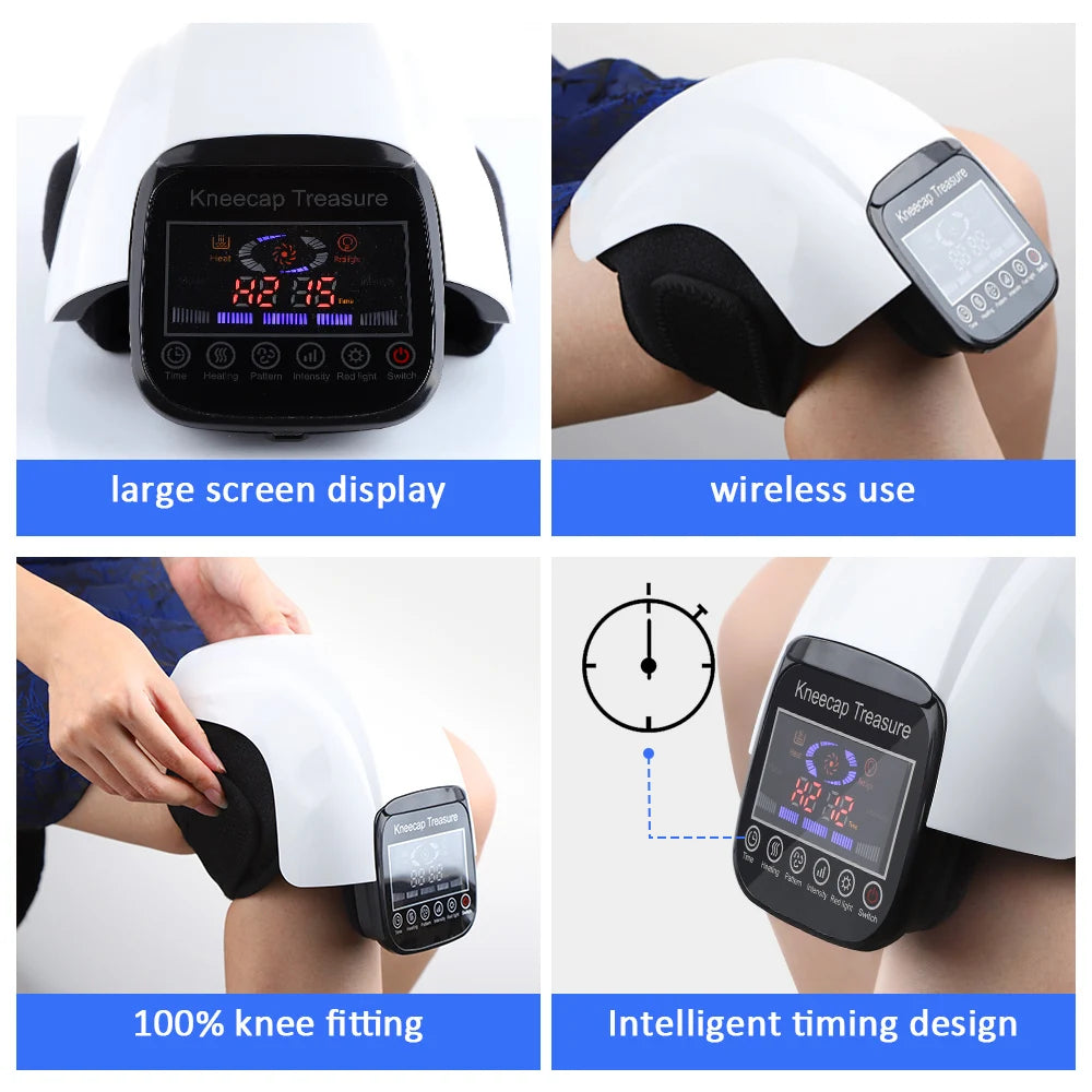 Electric Heating Knee Pad Air Pressotherapy Massager