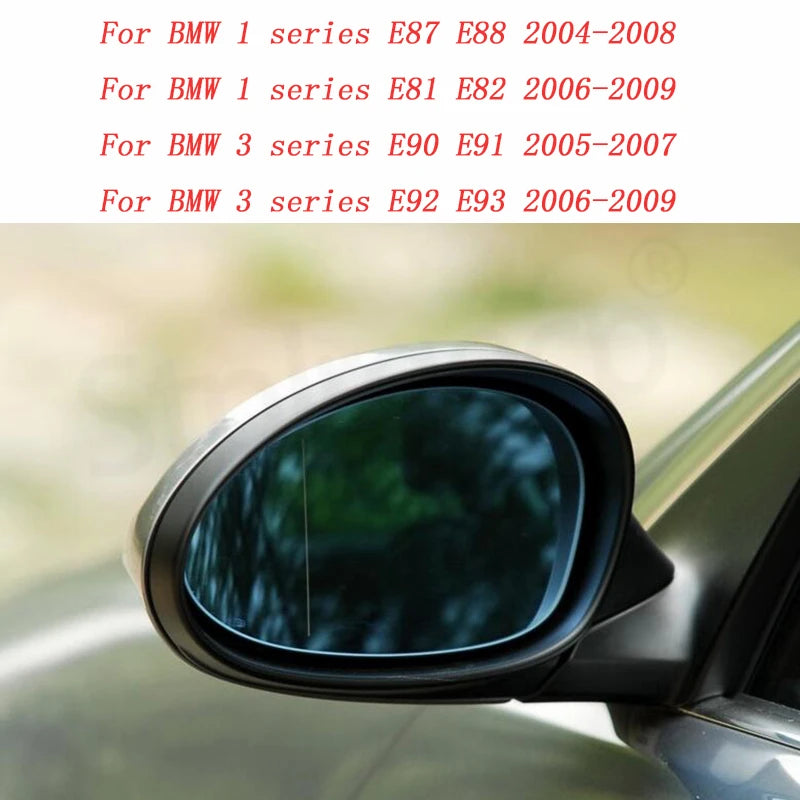 Replacement Rearview Side Mirror Covers For BMW