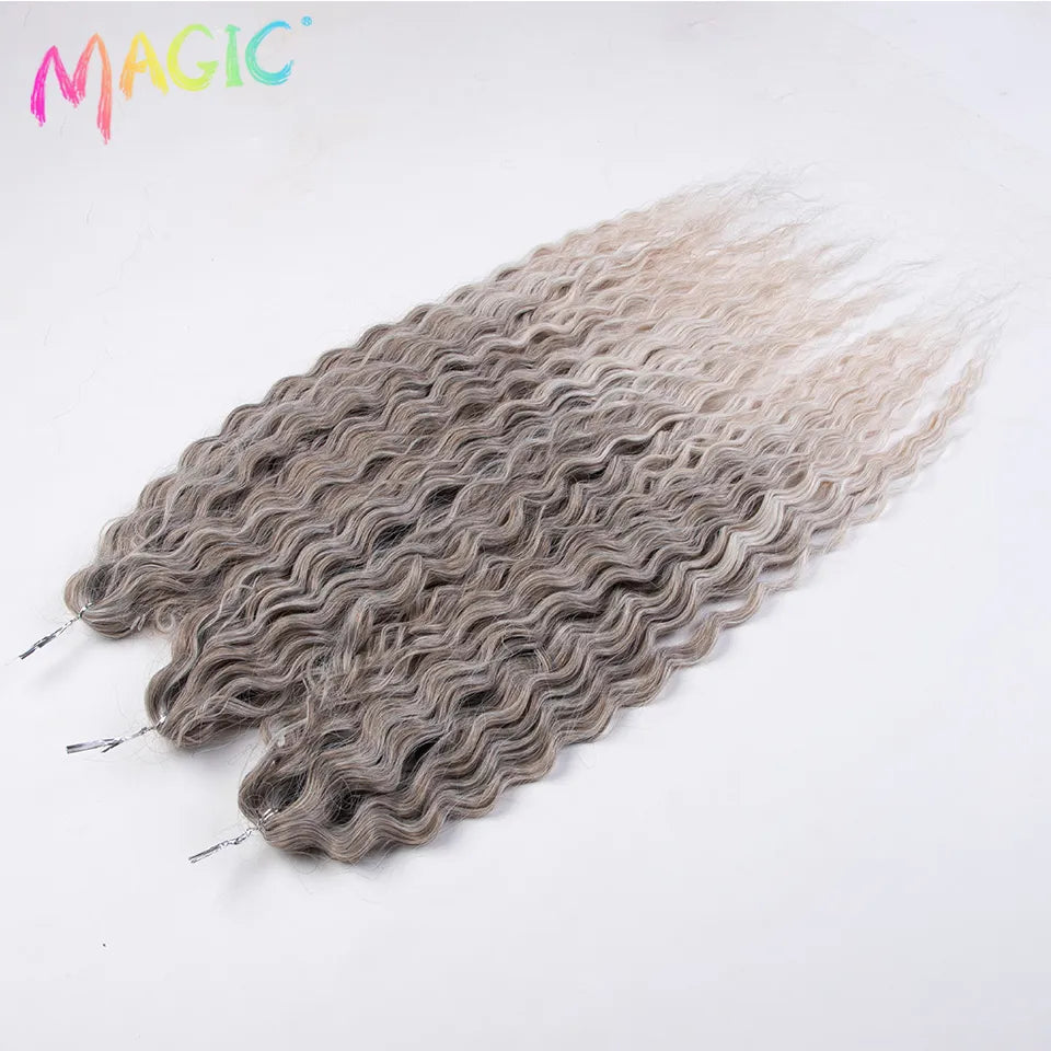 24 Inch Water Wave Synthetic Hair Extension