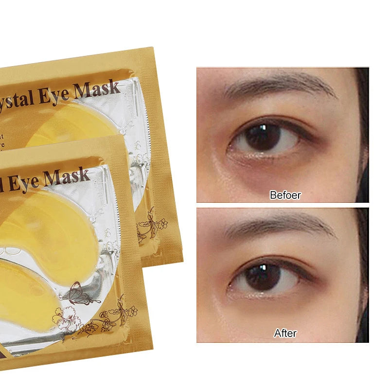 40pcs=20pairs Gold Collagen Crystal Eye Mask