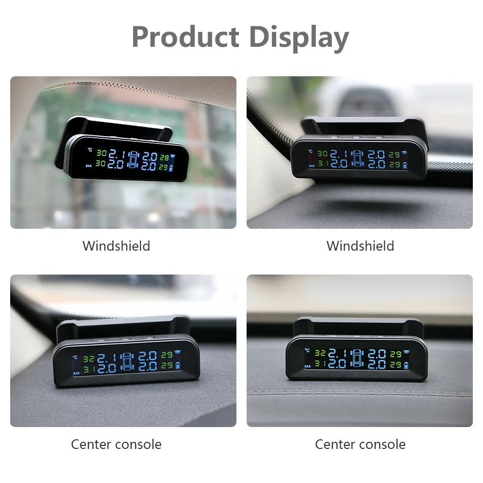 Automatic Brightness Car Tire Pressure Monitor System