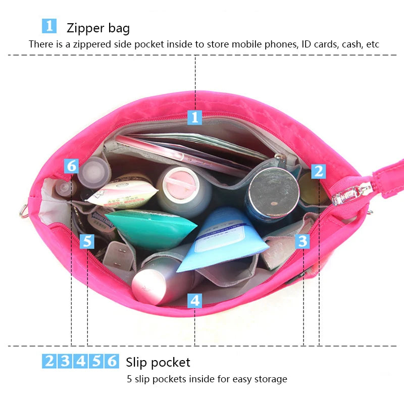 Bag  Insert Organizer (Large Capacity)