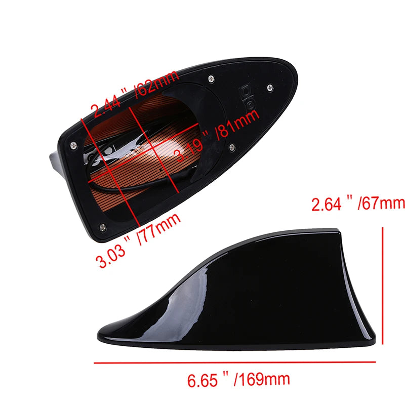 Car Shark Fin Antenna Auto Radio AM/FM Signal for Seat Ibiza