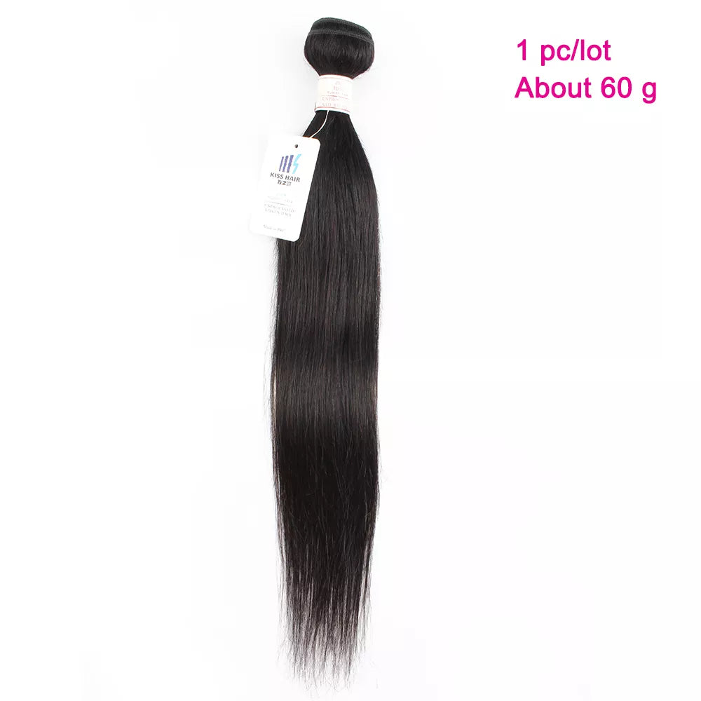 1pc, 3pc, 5pc, and 7pcs per lot of 12-22 inch natural black human hair bundles