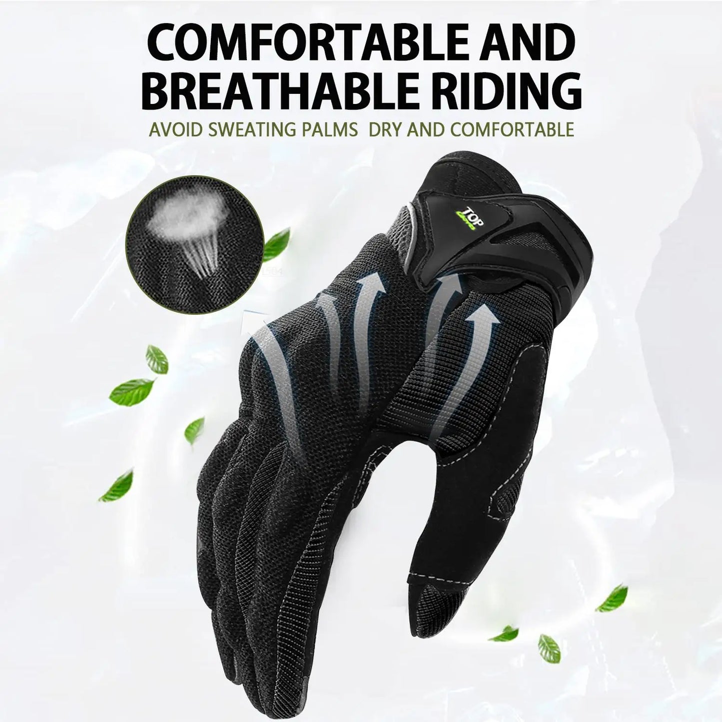 Touch Screen Breathable Motorcycle Gloves