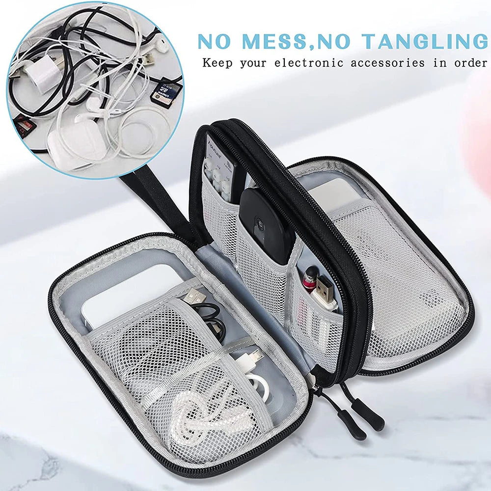 Travel Cable Organizer Pouch