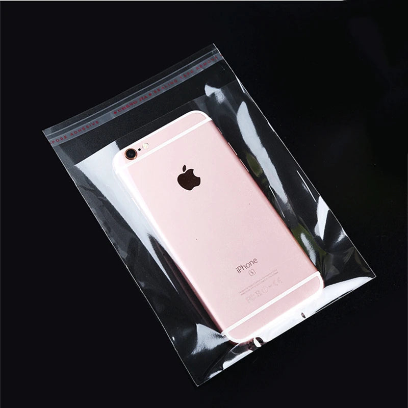 Transparent Self-adhesive  Long Plastic Bag