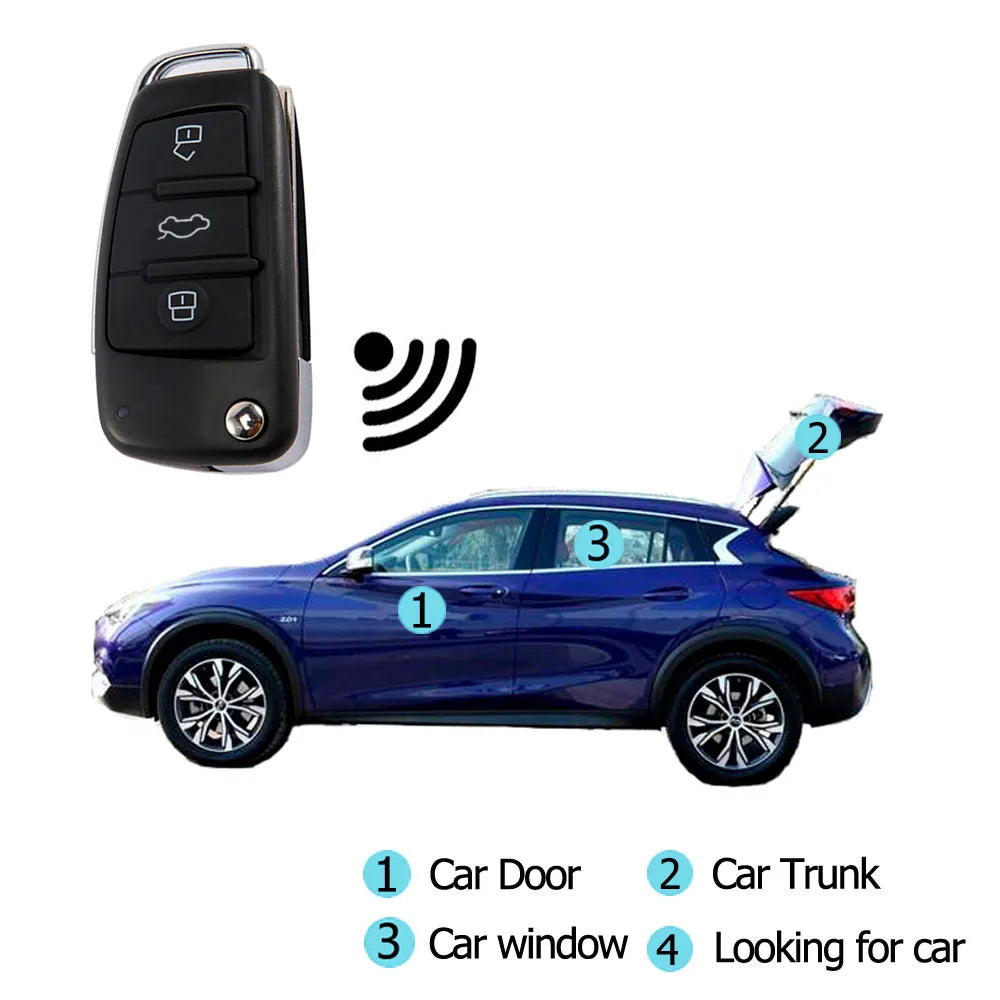 Auto Keyless Car Central Door Lock Kit