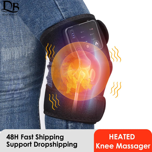 Electric Heating Knee Massager Pad