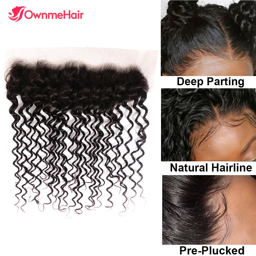 Deep Wave 13x4 HD Lace Frontal Closure